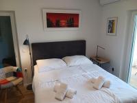 Postel nebo postele na pokoji v ubytování Ferienwohnung Slava