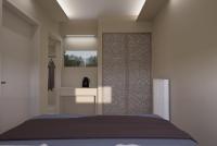 A bed or beds in a room at Ktima Faki, Olympus Mountain Accommodation & Retreat