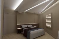 A bed or beds in a room at Ktima Faki, Olympus Mountain Accommodation & Retreat