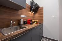 Kuchyňa alebo kuchynka v ubytovaní Porto Marina apartments
