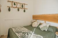 A bed or beds in a room at Casa Tua - Sea View Onda