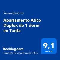 Apartamento Atico Duplex de 1 dorm en Tarifa tanúsítványa, márkajelzése vagy díja