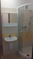 Koupelna v ubytování Hotel Buly