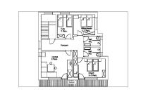 Plán poschodí v ubytovaní Superior Chalet Tiroler Madl