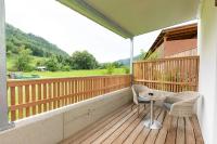 Balkon lub taras w obiekcie Apartmenthaus Pastner am Teich