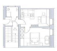 Plan piętra w obiekcie Apartmenthaus Pastner am Teich