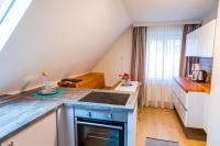 Kuchnia lub aneks kuchenny w obiekcie Apartmenthaus Pastner am Teich