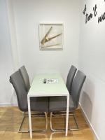 A seating area at Apartamentos Day Madrid ILDEFONSO Centro Gran Via Sol Malasaña