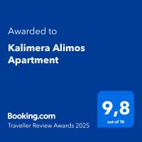 Certifikát, ocenenie alebo iný dokument vystavený v ubytovaní Kalimera Alimos Apartment