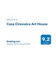 Plán poschodí v ubytovaní Casa Cirenaica Art House