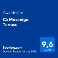 Certifikát, ocenenie alebo iný dokument vystavený v ubytovaní Cà Mocenigo Terrace