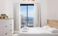 Ein Bett oder Betten in einem Zimmer der Unterkunft אורה דירות אירוח -נץ 9- דירות נופש איכותיות לנופש שקט ואקסלוסיבי