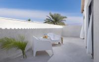 Ein Balkon oder eine Terrasse in der Unterkunft אורה דירות אירוח -נץ 9- דירות נופש איכותיות לנופש שקט ואקסלוסיבי
