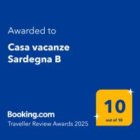 Certifikát, ocenenie alebo iný dokument vystavený v ubytovaní Casa vacanze Sardegna B