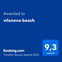 Půdorys ubytování vilanova-beach