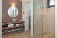 Koupelna v ubytování URH - Hotel Molí del Mig