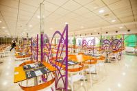 Reštaurácia alebo iné gastronomické zariadenie v ubytovaní Hotel Servigroup Venus