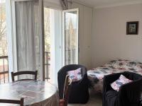 Posteľ alebo postele v izbe v ubytovaní Studio Confortable avec WIFI, Parking, Proche Thermes et Centre Ville d'Amélie-les-Bains - FR-1-703-62