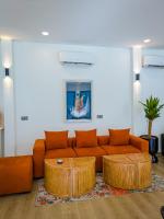 Posezení v ubytování Yellow Door Hotels