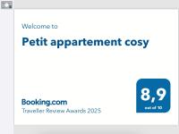 Plán poschodí v ubytovaní Petit appartement cosy