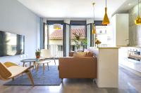 A kitchen or kitchenette at Chinchilla Apartment in Malaga by Solaga Holiday Homes