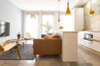 A kitchen or kitchenette at Chinchilla Apartment in Malaga by Solaga Holiday Homes