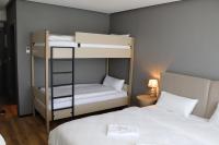 Hayat Sky Hotel Rustにあるベッド