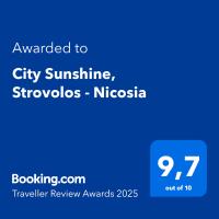 Certifikát, hodnocení, plakát nebo jiný dokument vystavený v ubytování City Sunshine, Strovolos - Nicosia