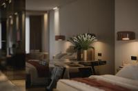 Hayat Sky Hotel Rustにあるベッド