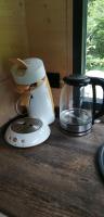 Tiny House im Grünenにあるコーヒーまたはお茶
