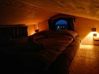 Tiny House im Grünenにあるベッド