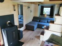 Tiny House im Grünenにあるシーティングエリア