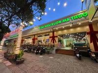 a store with motorcycles parked in front of it at Khách Sạn Đối Ngoại Biên Phòng in Buon Ma Thuot