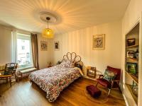 Posteľ alebo postele v izbe v ubytovaní Appartement Le A à Baccarat