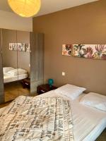 Posteľ alebo postele v izbe v ubytovaní Gîte le Tour 45 m2 Cévennes Lozère