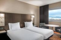 Posteľ alebo postele v izbe v ubytovaní AC Hotel Barcelona Fórum by Marriott