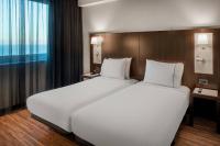 Posteľ alebo postele v izbe v ubytovaní AC Hotel Barcelona Fórum by Marriott
