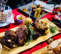 Comida en el hotel o alrededores