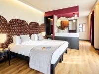 Posteľ alebo postele v izbe v ubytovaní Ibis Styles Madrid Centro Maravillas
