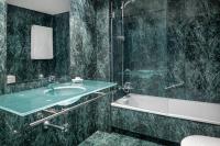 A bathroom at AC Hotel Ponferrada by Marriott