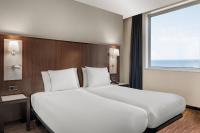 Posteľ alebo postele v izbe v ubytovaní AC Hotel Barcelona Fórum by Marriott