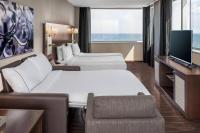 Posteľ alebo postele v izbe v ubytovaní AC Hotel Barcelona Fórum by Marriott