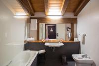 Koupelna v ubytování Hotel Dolarea