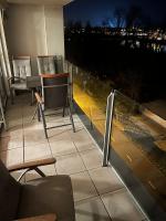 Balkón nebo terasa v ubytování Vltava River Apartment