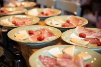 Jídlo v venkovského domu nebo okolí