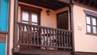 A balcony or terrace at El Balcon del Horreo