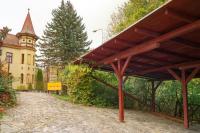 Zahrada ubytování Villa Emausy