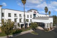 una representación del frente de un hotel en Hampton Inn &amp; Suites Paso Robles, en Paso Robles