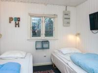 Postel nebo postele na pokoji v ubytování 5 person holiday home in Hemmet-By Traum
