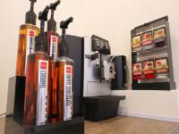 a group of fire hydrants on display in a store at APA Hotel Hakodate Ekimae in Hakodate